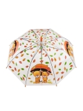 Оранжевый зонт DINIYA. Вид 2 миниатюра.