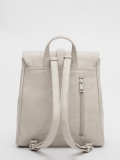 Светло-серый рюкзак S.Lavia. Вид 3 миниатюра.