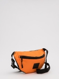 Оранжевая сумка на пояс NaVibe. Вид 2 миниатюра.