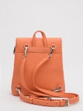 Оранжевый рюкзак Safenta (Fabbiano). Вид 3 миниатюра.