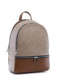 Серо-коричневый рюкзак S.Lavia в категории Осенняя коллекция/Коллекция из искусственных материалов. Вид 2