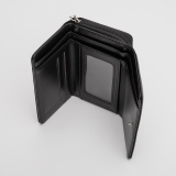 Чёрное портмоне Angelo Bianco. Вид 3 миниатюра.