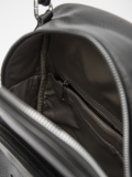 Чёрный рюкзак Safenta (Fabbiano). Вид 4 миниатюра.