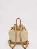 Светло-бежевый рюкзак Angelo Bianco. Вид 3 миниатюра.