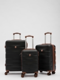 Чёрный чемодан Verano. Вид 5 миниатюра.
