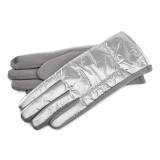 Серебряные перчатки Angelo Bianco в категории Женское/Аксессуары женские/Женские перчатки и варежки. Вид 1