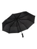 Чёрный зонт полуавтомат ZITA. Вид 4 миниатюра.