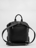 Чёрный рюкзак Safenta (Fabbiano). Вид 3 миниатюра.