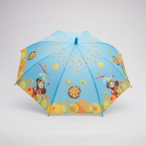 Голубой зонт DINIYA. Вид 2 миниатюра.