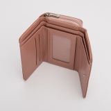 Розовое портмоне Angelo Bianco. Вид 3 миниатюра.