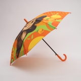 Рыжий зонт DINIYA в категории Детское/Зонты детские. Вид 3