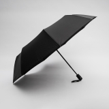 Чёрный зонт полуавтомат Angelo Bianco в категории Мужское/Мужские аксессуары/Зонты мужские. Вид 3