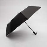 Чёрный зонт полуавтомат Angelo Bianco в категории Мужское/Мужские аксессуары/Зонты мужские. Вид 3