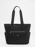 Чёрный шоппер S.Lavia в категории Женское/Сумки женские/Средние сумки женские. Вид 1