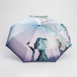Голубой зонт автомат мини DINIYA в категории Женское/Аксессуары женские/Зонты женские. Вид 2