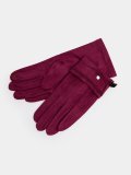 Бордовые перчатки Angelo Bianco в категории Женское/Аксессуары женские/Женские перчатки и варежки. Вид 2