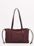 Бордовый тоут NaVibe в категории Осенняя коллекция/Коллекция из текстиля. Вид 2