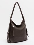 Темно-коричневый мешок-трансформер S.Lavia в категории Женское/Сумки женские/Сумки хобо. Вид 1
