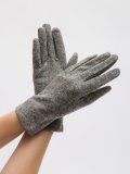 Серые перчатки Angelo Bianco в категории Женское/Аксессуары женские/Женские перчатки и варежки. Вид 3