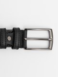 Чёрный ремень Angelo Bianco в категории Мужское/Мужские аксессуары/Ремни для мужчин. Вид 2