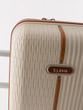 Бежевый чемодан S.Lavia в категории Мужское/Мужские чемоданы. Вид 4