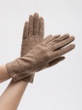 Темно-бежевые перчатки Angelo Bianco в категории Женское/Аксессуары женские/Женские перчатки и варежки. Вид 3