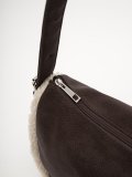 Темно-коричневый кросс-боди NaVibe. Вид 6 миниатюра.