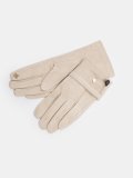 Бежевые перчатки Angelo Bianco в категории Женское/Аксессуары женские/Женские перчатки и варежки. Вид 2