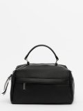Чёрный саквояж S.Lavia. Вид 3 миниатюра.
