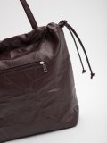 Темно-коричневый шоппер S.Lavia. Вид 5 миниатюра.