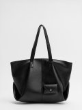 Чёрный шоппер S.Lavia в категории Женское/Сумки женские/Сумки женские большие. Вид 3