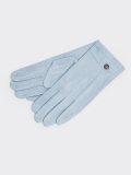 Голубые перчатки Angelo Bianco в категории Женское/Аксессуары женские/Женские перчатки и варежки. Вид 1