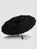 Чёрный зонт автоматический Steki Ame. Вид 4 миниатюра.