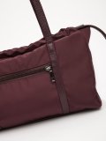 Бордовый тоут NaVibe в категории Осенняя коллекция/Коллекция из текстиля. Вид 4