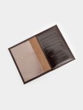 Коричневая обложка для документов Angelo Bianco в категории Мужское/Мужские аксессуары/Обложки на паспорт. Вид 2