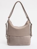 Темно-бежевый мешок-трансформер S.Lavia в категории Женское/Сумки женские/Сумки хобо. Вид 2