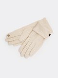 Молочные перчатки Angelo Bianco в категории Женское/Аксессуары женские/Женские перчатки и варежки. Вид 2