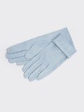 Голубые перчатки Angelo Bianco в категории Женское/Аксессуары женские/Женские перчатки и варежки. Вид 2