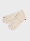 Молочные перчатки Angelo Bianco в категории Женское/Аксессуары женские/Женские перчатки и варежки. Вид 2