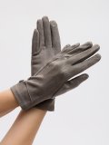Серые перчатки Angelo Bianco в категории Женское/Аксессуары женские/Женские перчатки и варежки. Вид 3