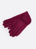 Бордовые перчатки Angelo Bianco в категории Женское/Аксессуары женские/Женские перчатки и варежки. Вид 2