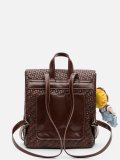 Коричневый рюкзак Royal cuir в категории Женское/Рюкзаки женские/Женские рюкзаки для города. Вид 3