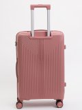 Темно-розовый чемодан S.Lavia. Вид 3 миниатюра.