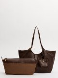 Темно-коричневый шоппер S.Lavia в категории Женское/Сумки женские/Сумки-шопперы. Вид 4