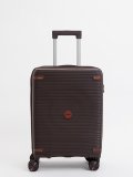 Коричневый чемодан S.Lavia. Вид 2 миниатюра.