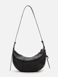 Чёрный хобо Royal cuir в категории Женское/Сумки женские/Сумки хобо. Вид 3