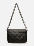 Чёрный кросс-боди Royal cuir. Вид 3 миниатюра.