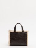 Темно-коричневый тоут NaVibe в категории Женское/Сумки женские/Сумки тоут женские. Вид 3