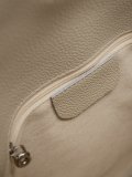 Светло-бежевый сэтчел AT YOU. Вид 5 миниатюра.