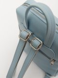 Бледно-голубой рюкзак S.Lavia. Вид 7 миниатюра.